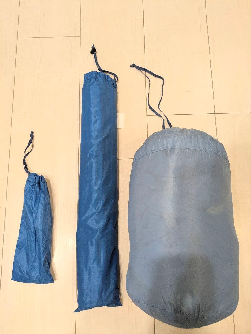 プロモンテ VL36 山岳テント＋純正グランドシートVL34GS／庭で1回使用