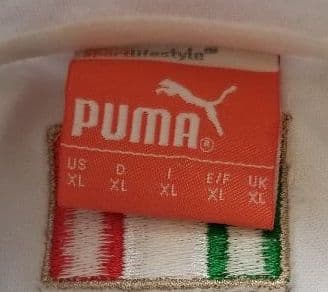 サッカーイタリア代表ウォームアップジャージ、選手仕様、上下