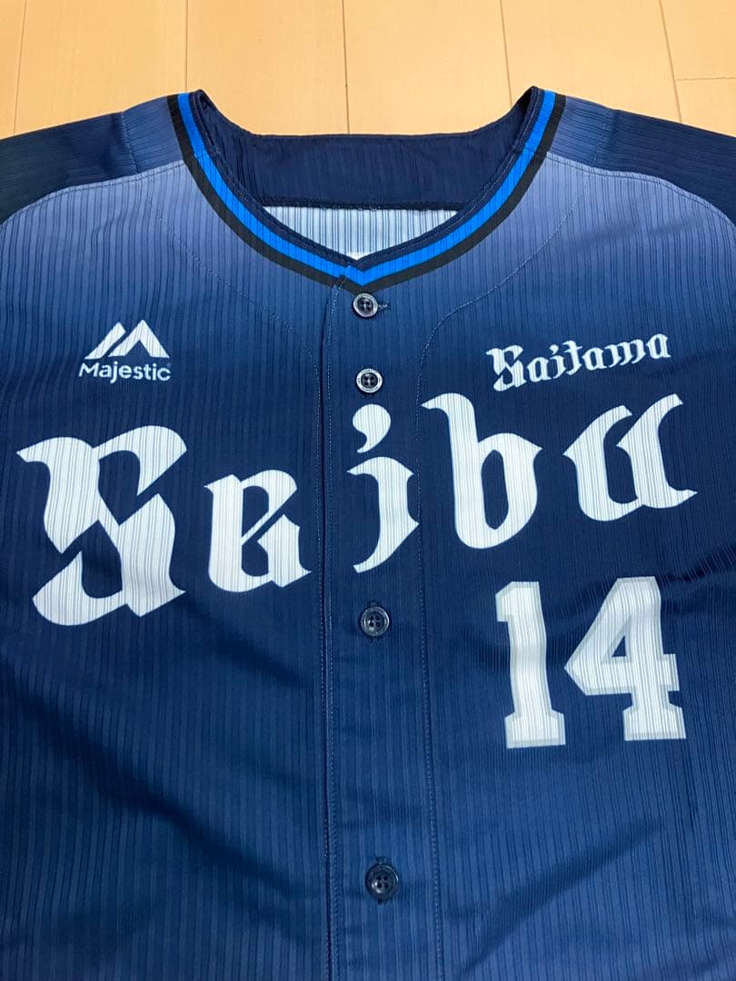 増田達至　実使用　支給　ユニフォーム　埼玉西武ライオンズ