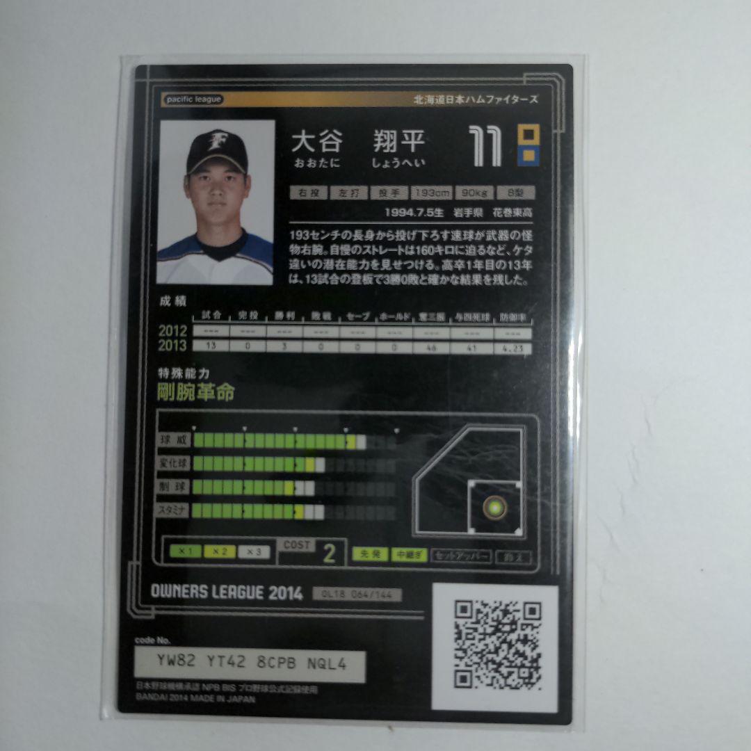 大谷翔平　オーナーズリーグ