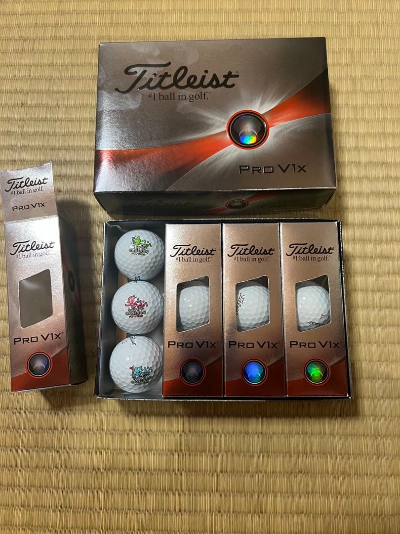 Titleist Pro V1x Scotty Cameron 12個入り