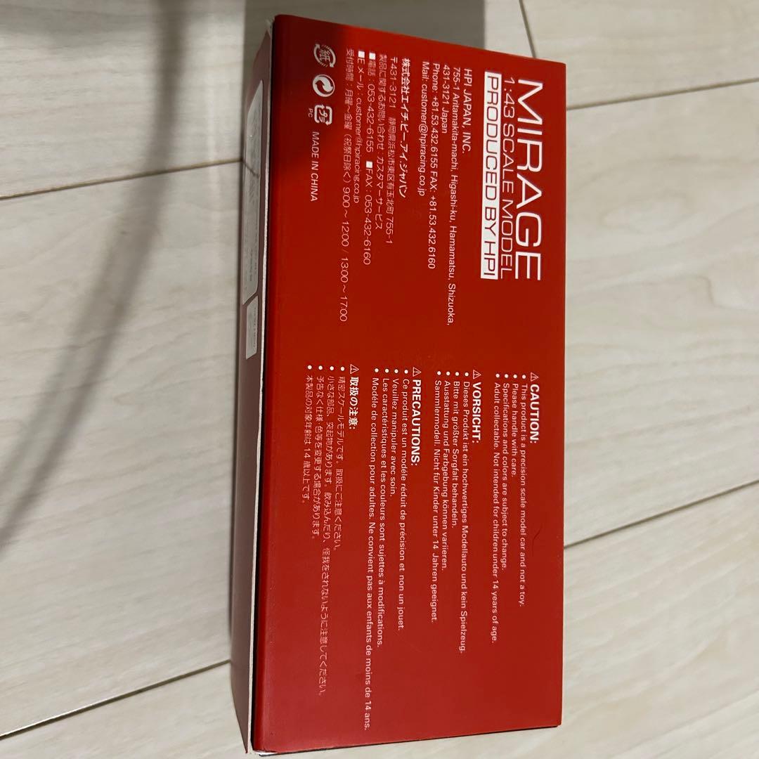 希少✨MIRAGE RENOWN ミニカー