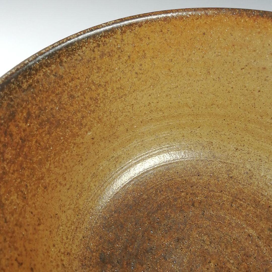 Ｔ８３０　茶碗　『自然釉窯変』『金城焼』『荒子窯　古丸健太郎』　共箱　茶道具