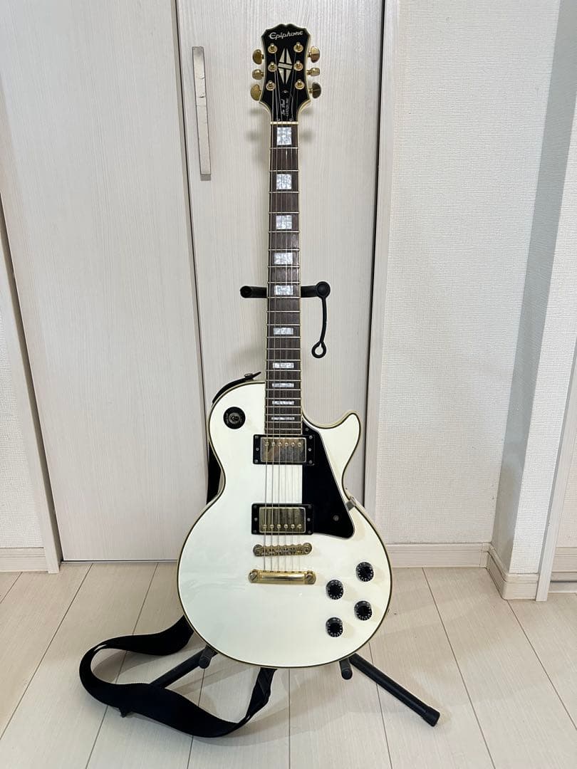 ギター Epiphone Les Paul Custom Pro White