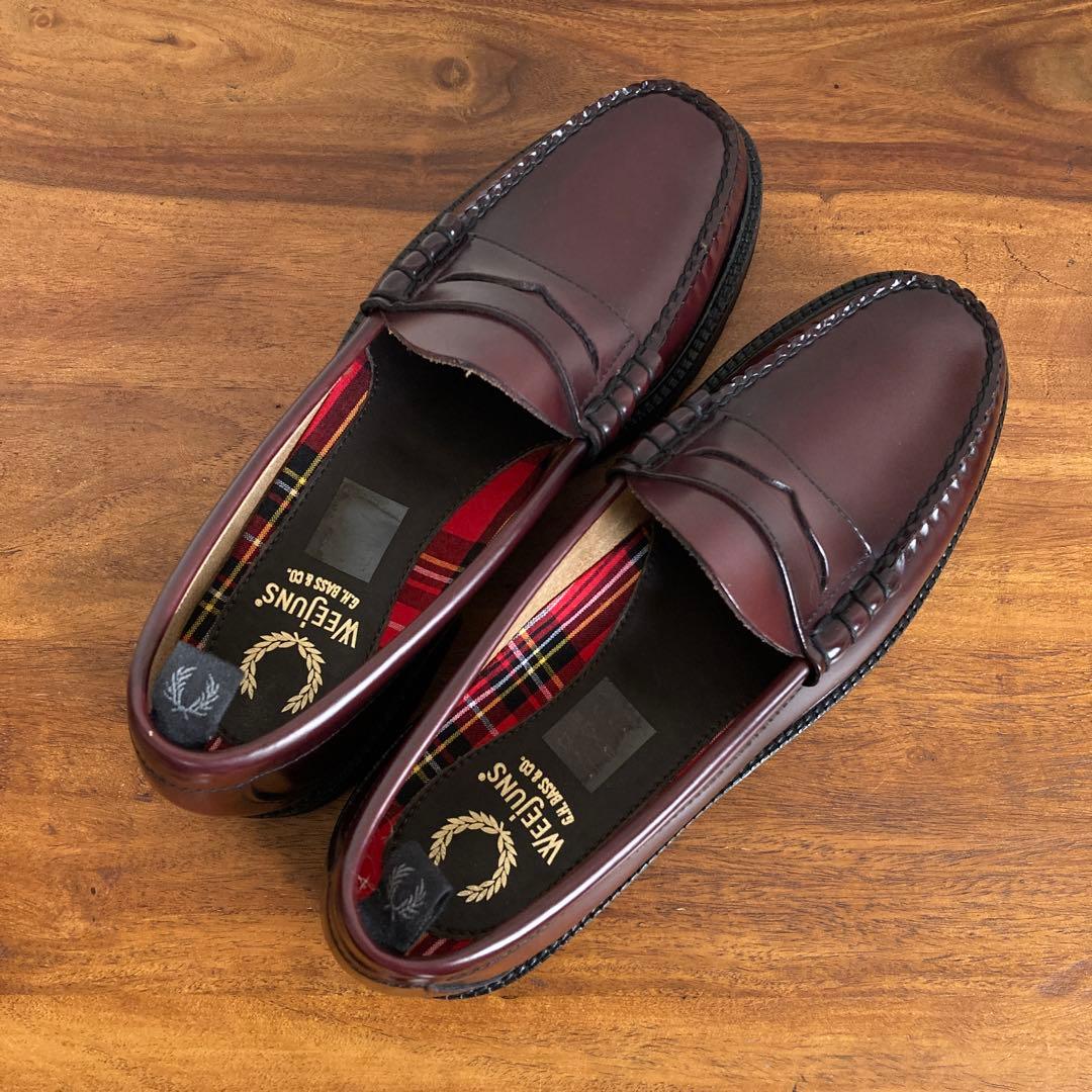 FRED PERRY×G.H.Bass ペニーローファー コラボモデル 28cm