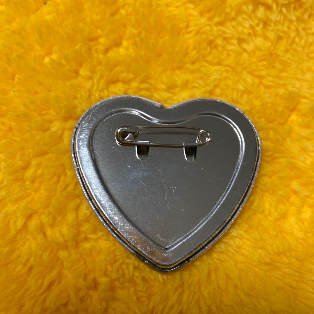 ハリーポッター　ハリポタ　セブルス・スネイプ　スネイプ先生　ハート型缶バッジ