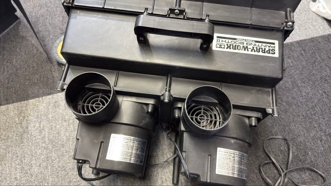 タミヤ　塗装ブース　ツインファン　ペインティングブース2 TAMIYA