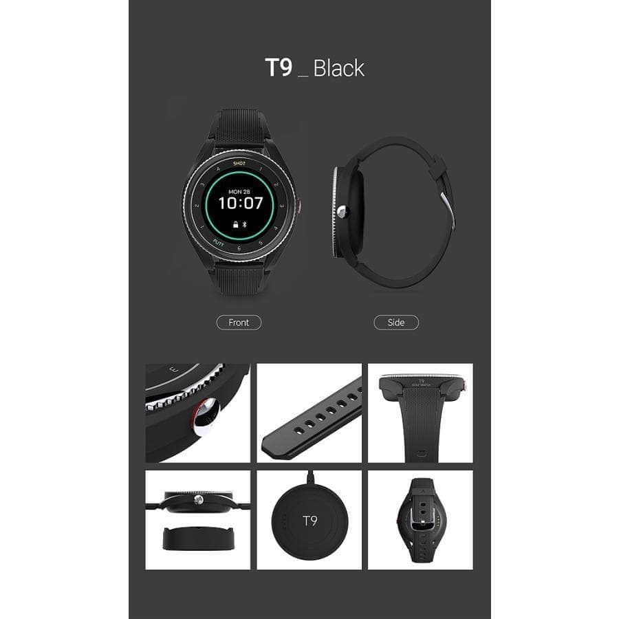 BK ≪ ボイスキャディ T9 ≫ゴルフ 腕時計型 GPS 距離測定器