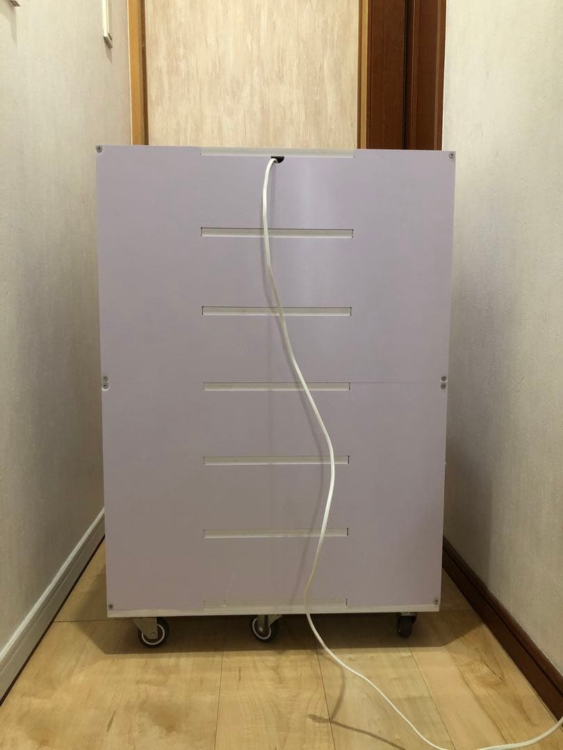 温室・ショーケース 10個収納 デジタル温度計付き