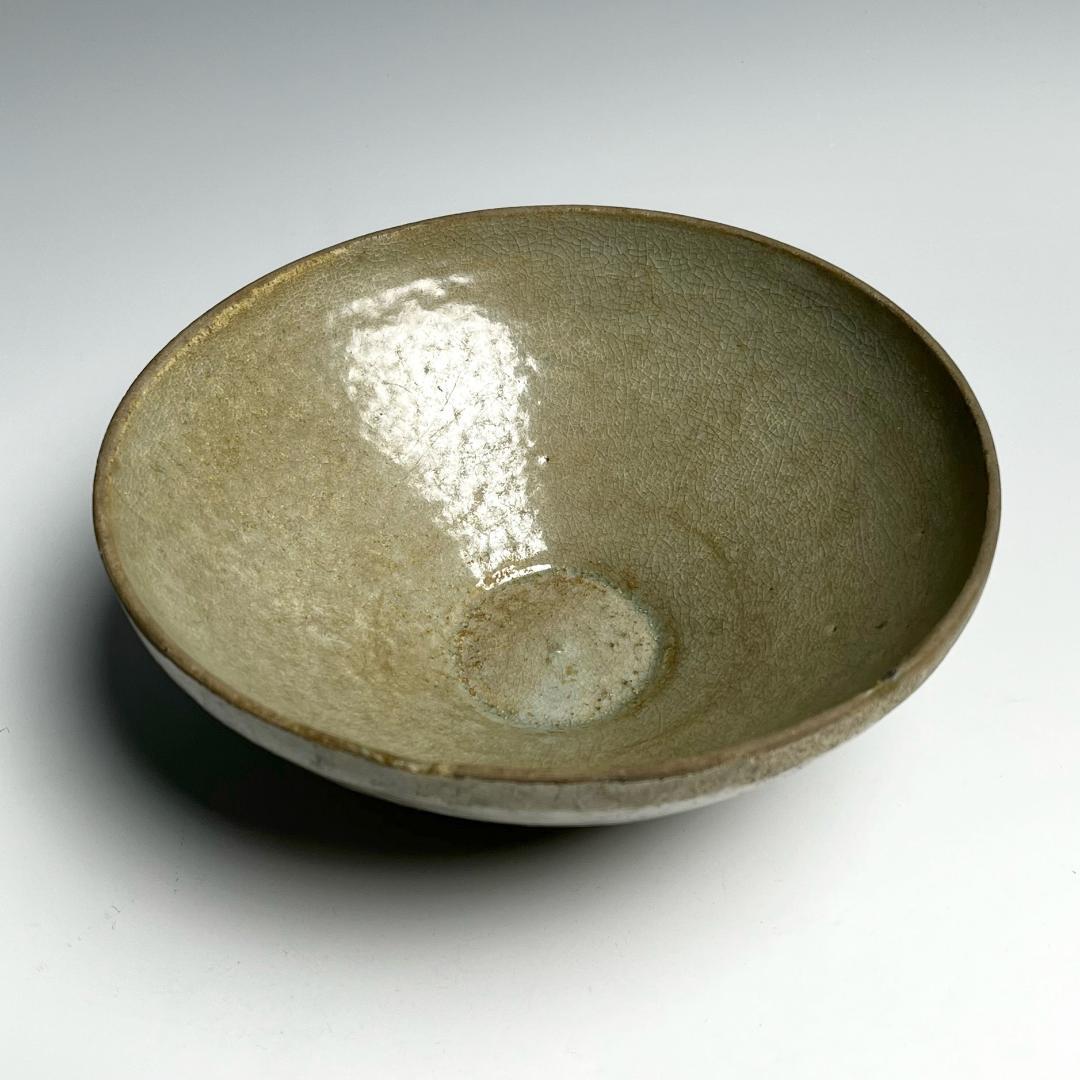 高麗青磁茶碗 李朝・高麗 朝鮮古陶磁 中国古玩 朝鮮美術 骨董品時代 A456