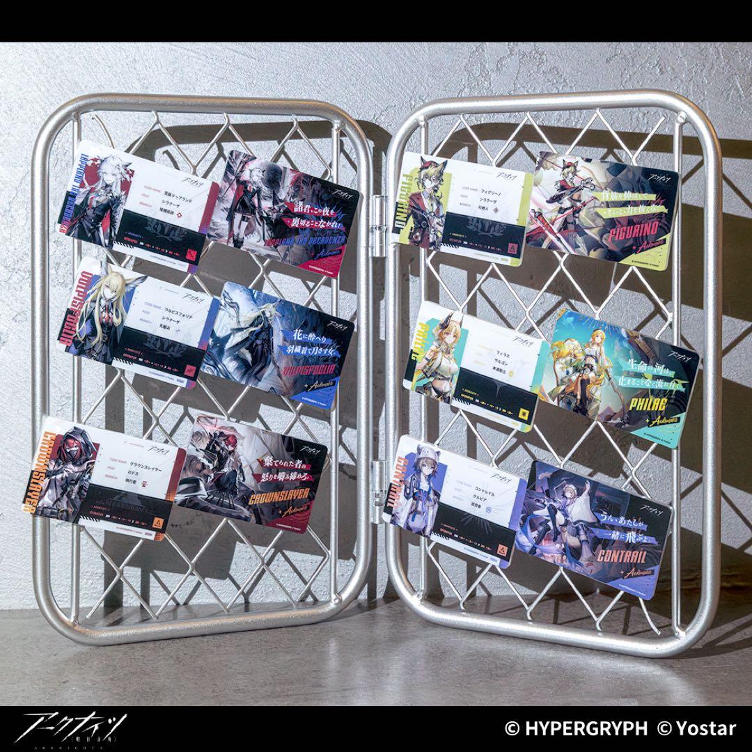 オペレーターIDパス風アクリルバッジVOL.6（コンプリートセット アークナイツ