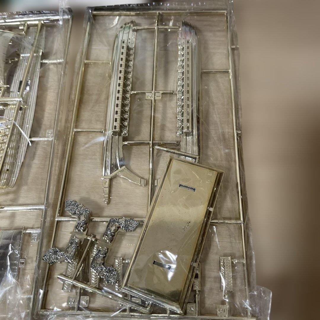 IMAI絶版帆船2種セット 中国ジャンク＆ギリシャ軍船 希少模型. Ln128