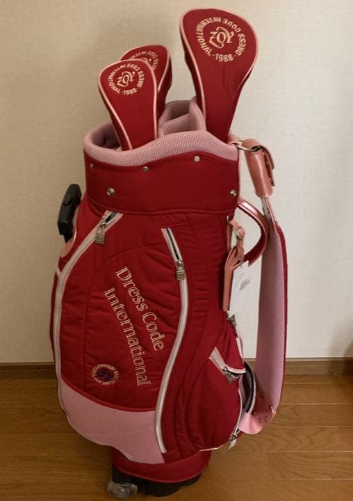 キャディバッグ　ZOY キャスター付