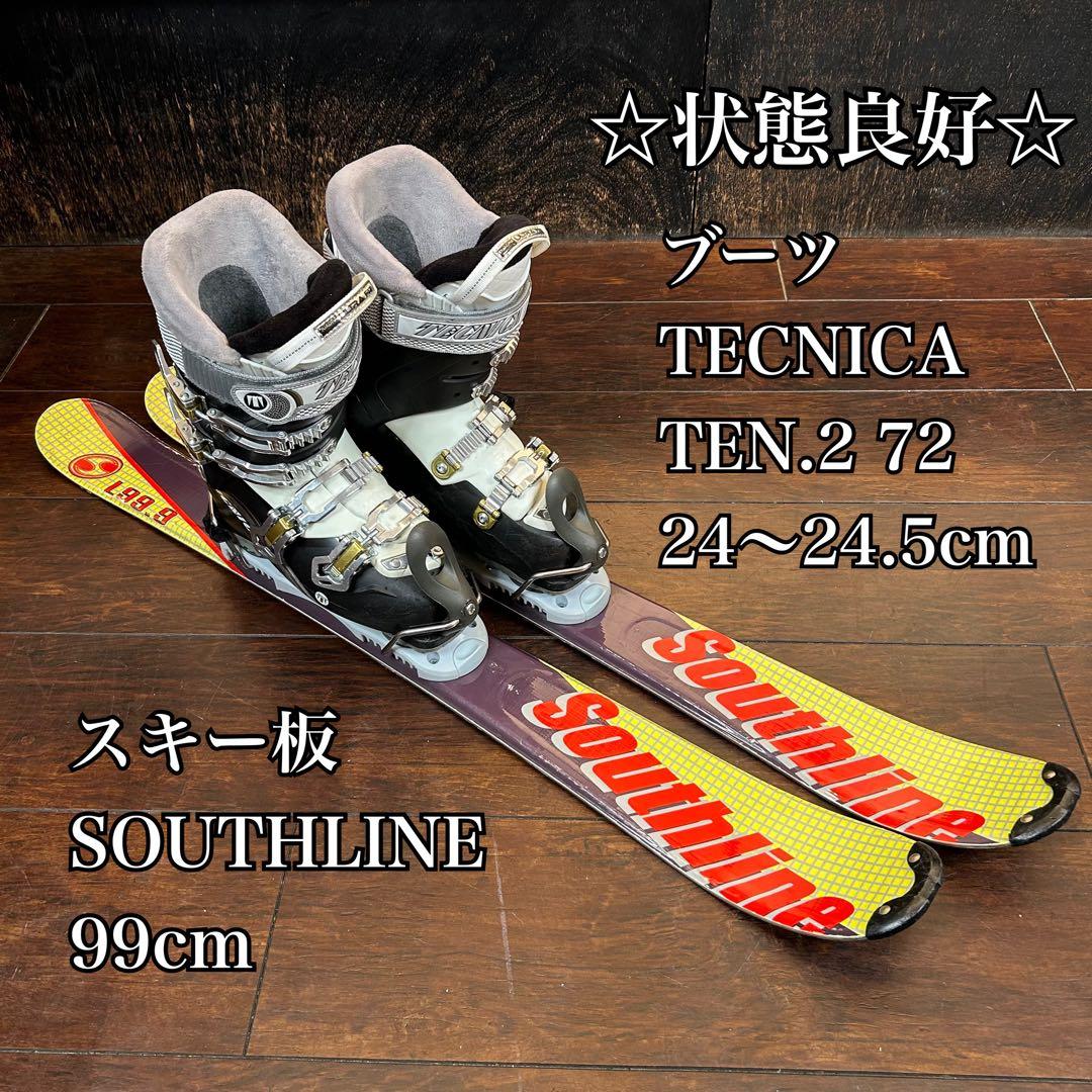 状態良好◇ SOUTHLINE 99cm ブーツ　TECNICA 24〜24.5