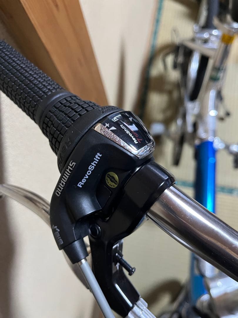 Panasonic LIGHT WING折りたたみ自転車 青