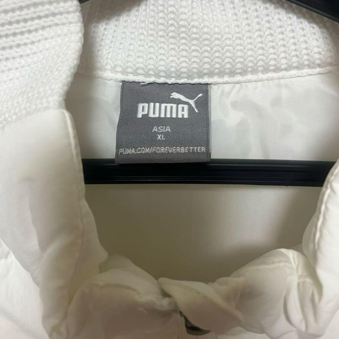 PUMA GOLF コンビネーションブルゾン 中綿ジャケット ストレッチ素材