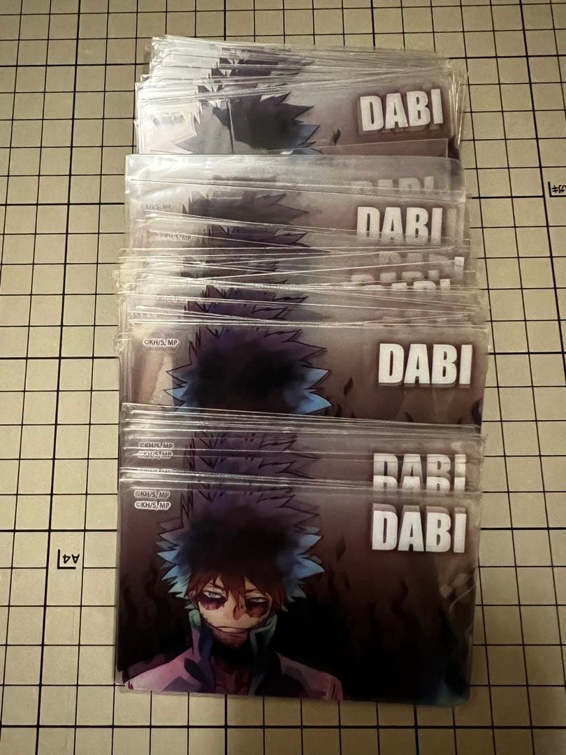 ヒロアカ　荼毘　PALETONE　クリアカード 83枚