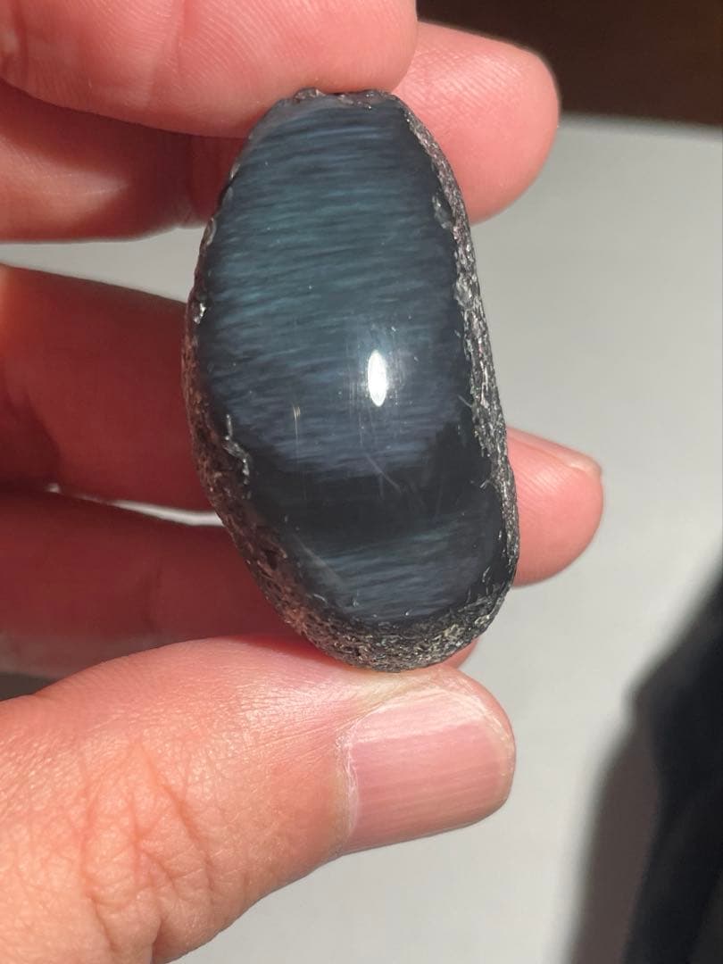 研磨品　十勝石玲瓏セット　①イエローグリーンベース　②淡水色