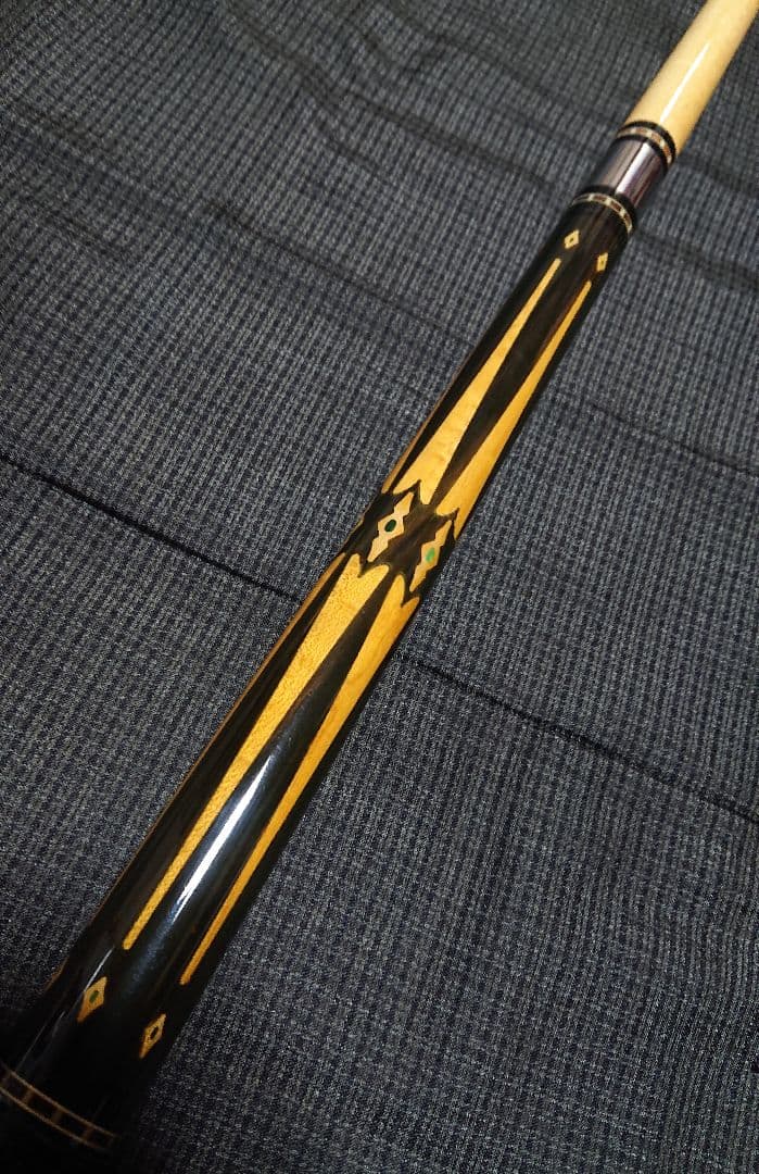 ビリヤード キュー Oxyear 6剣インレイ