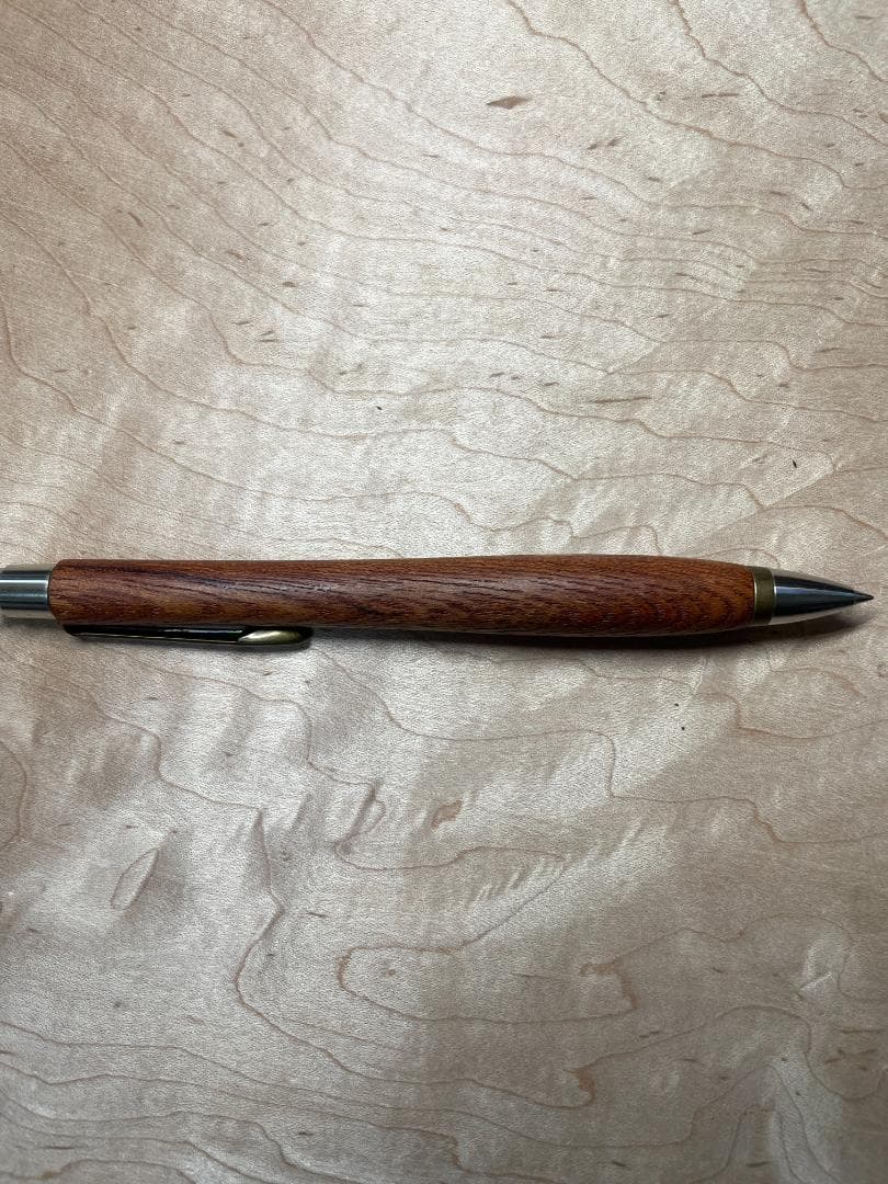 【woodpencraft 木軸ペン】雷神欅