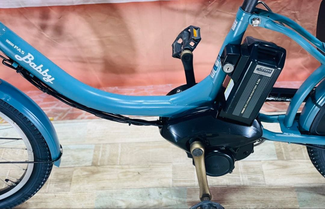 大人気PASバビー ⭐️ヤマハ最上級モデル！子供乗せ電動アシスト自転車Y2714