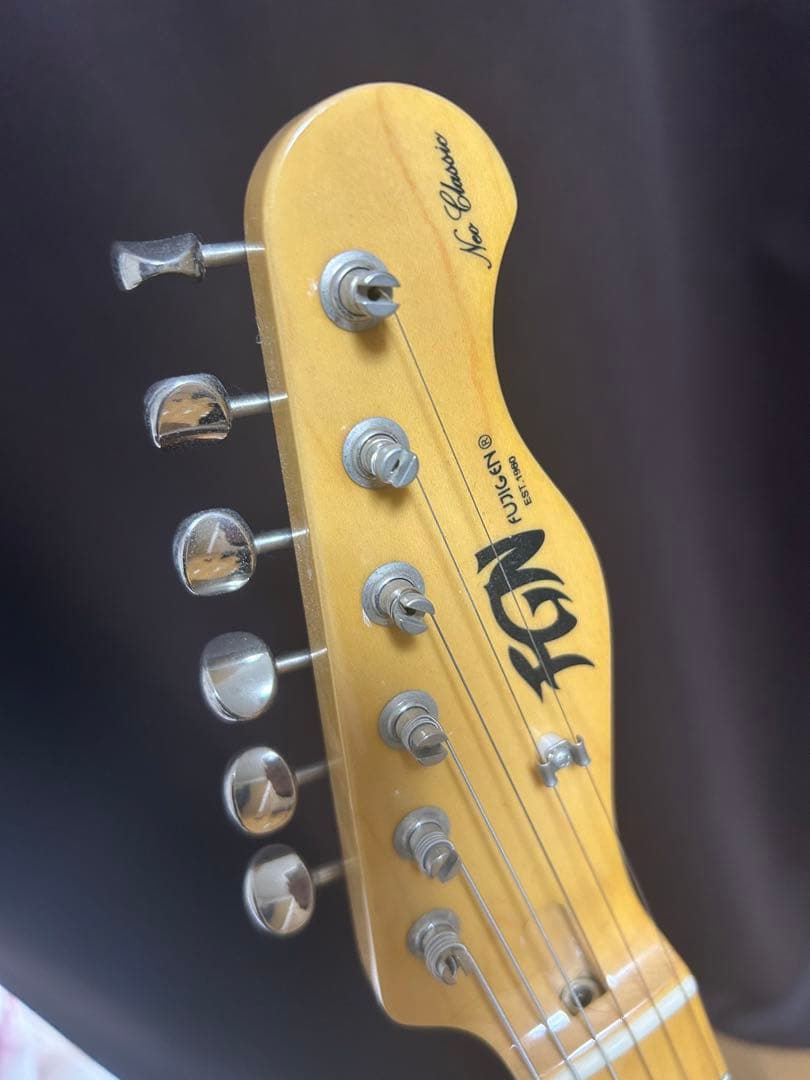 フジゲンテレキャスターシンライン FUJIGEN FGN NTL11MMHT-W
