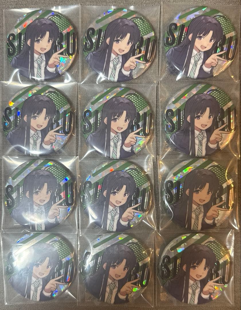 ガールズバンドクライ展 ホログラム缶バッジ 安和すばる