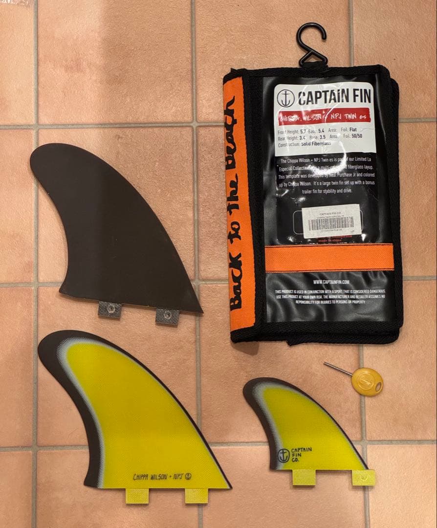 CAPTAIN FIN フィンセット 3枚