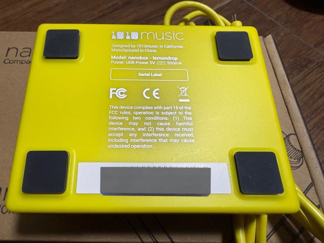 1010music nanobox lemondrop Decksaver付