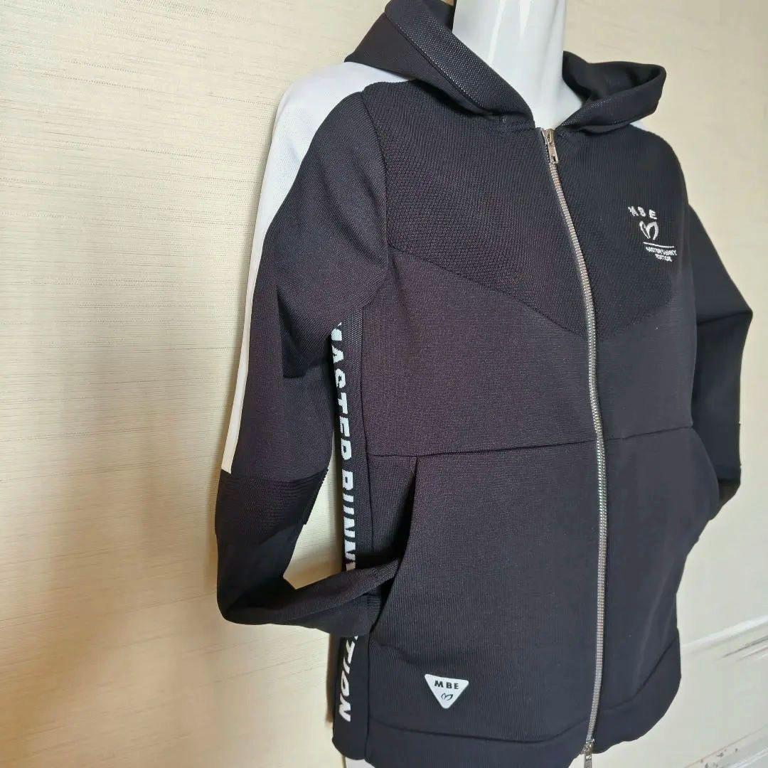 マスターバニー エディション Wジップ フーディ ジャケット パーカー 黒 S