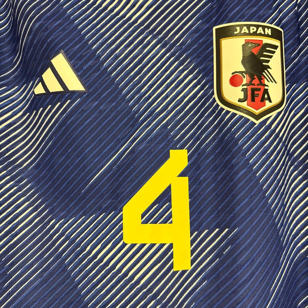 (まめてて)adidas 日本代表 オーセンティックユニフォーム　板倉 4