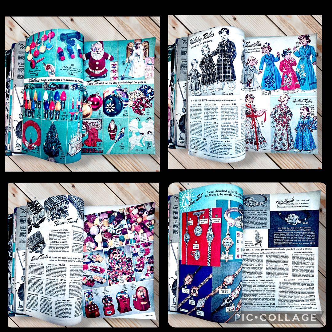 1950年アメリカ（Aldens, Inc.オールデンズ社 ）クリスマスブック