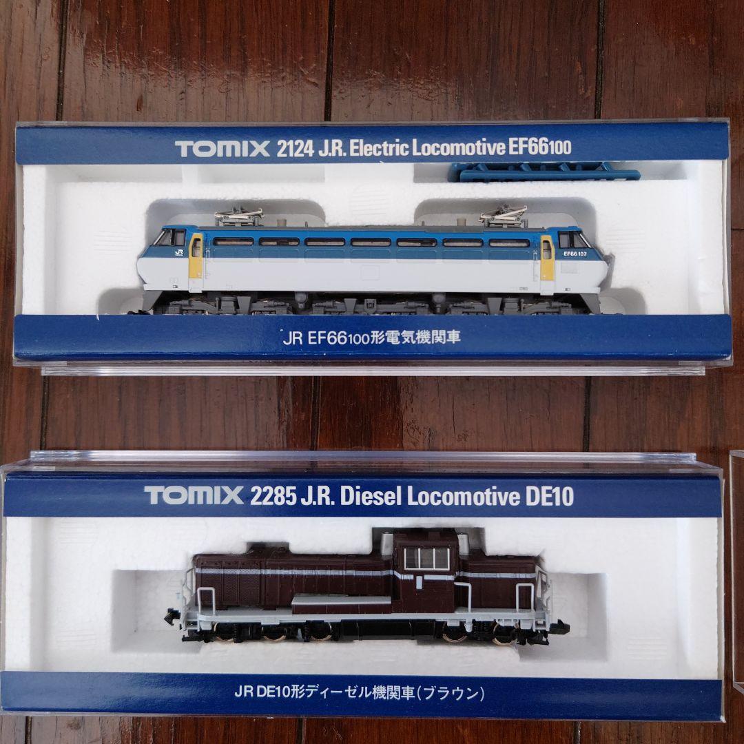 TOMIX JR EF66100 & DE10 その他貨車　合計14両セット