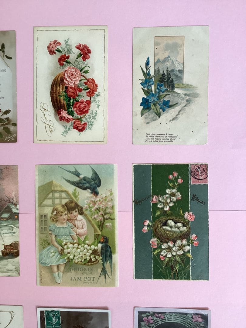 アンティークポストカード 22枚 フランス