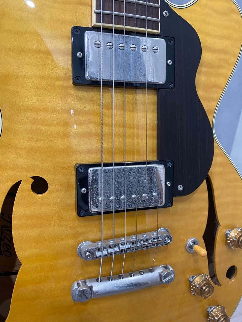 ギター Rozeo Ladybug-CB CM HB/SS/Vintage Amber