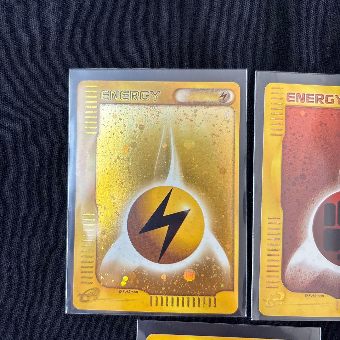 キラエネルギーカードマクドナルドオリジナルミニマムパックポケカeシリーズ美品