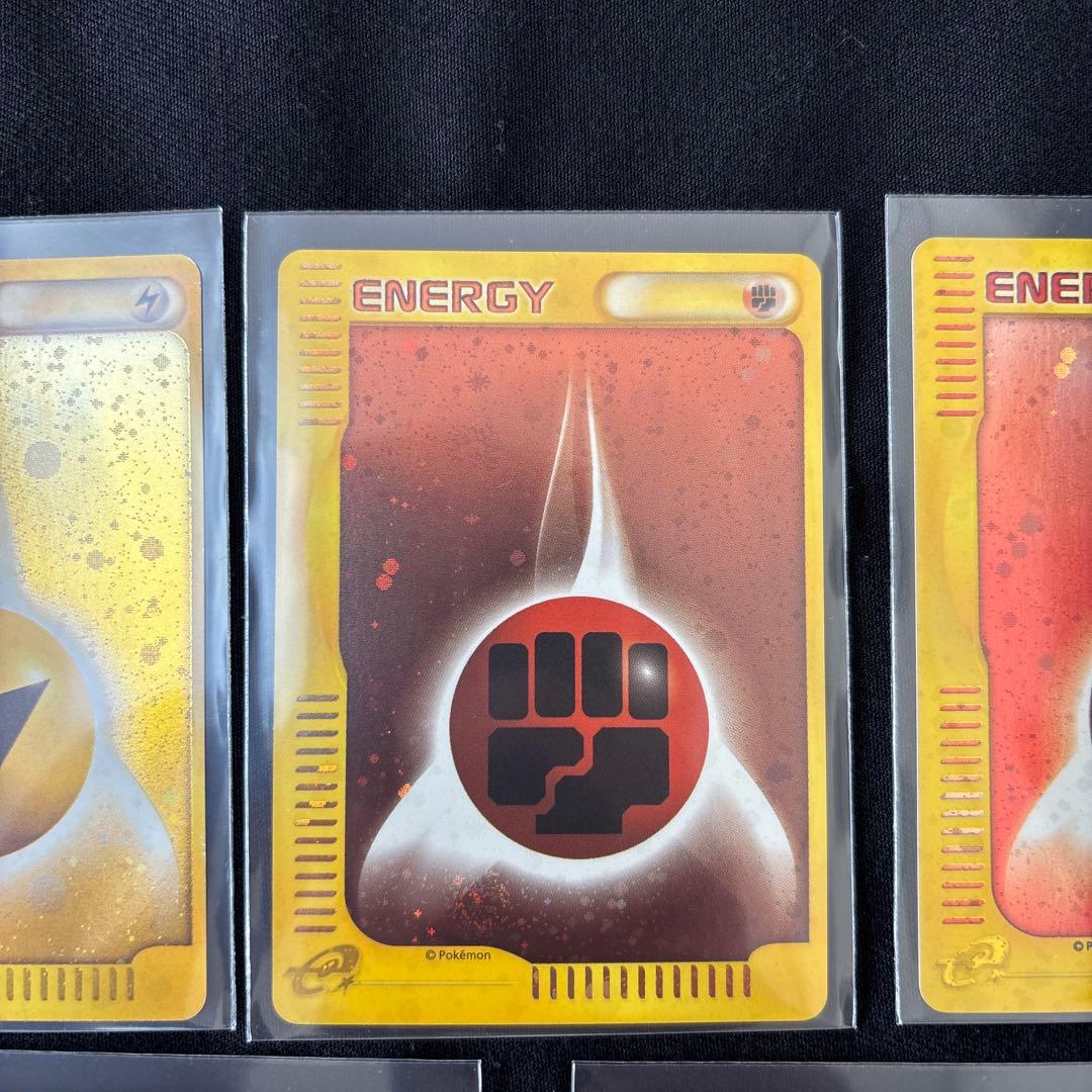 キラエネルギーカードマクドナルドオリジナルミニマムパックポケカeシリーズ美品
