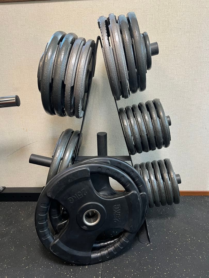 オリンピックプレート（スティール・鉄製）1kg=130円　　引き取り限定