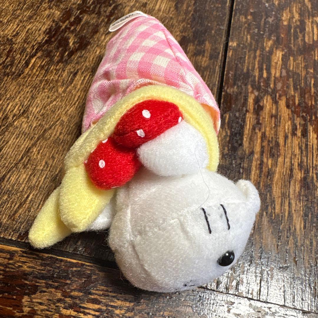 ラスト1点にゃんにゃんにゃんこ にゃんこクレープ マスコットぬいぐるみカバヤ食玩