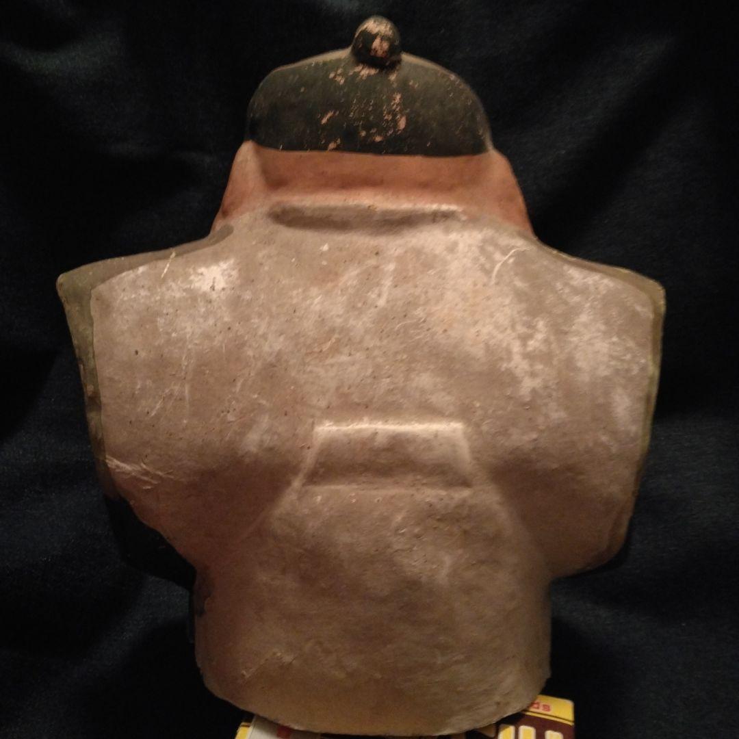 古い　福助さん　置物　骨董　大きな　開運　縁起物