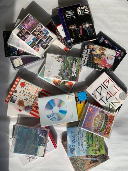 嵐 DVD Blu-ray CDアルバム シングル 10周年サイン