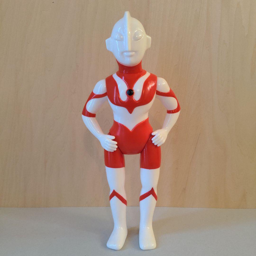 マルサン ウルトラマン ソフビフィギュア450 JALカラーVer. 白ｘ赤