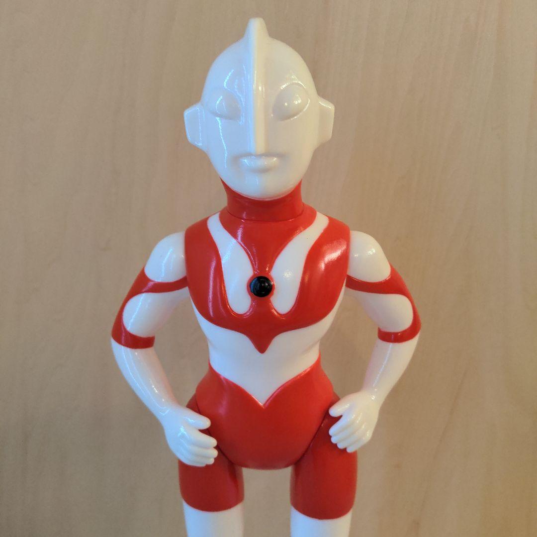 マルサン ウルトラマン ソフビフィギュア450 JALカラーVer. 白ｘ赤