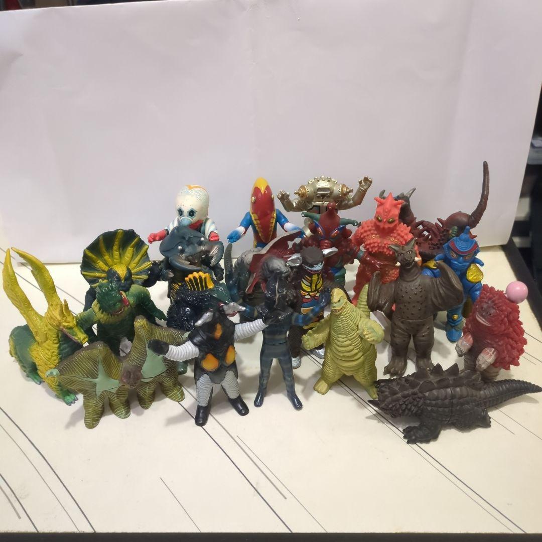 ウルトラマンソフビ道 シリーズ 怪獣ミニフィギュアセット 21体