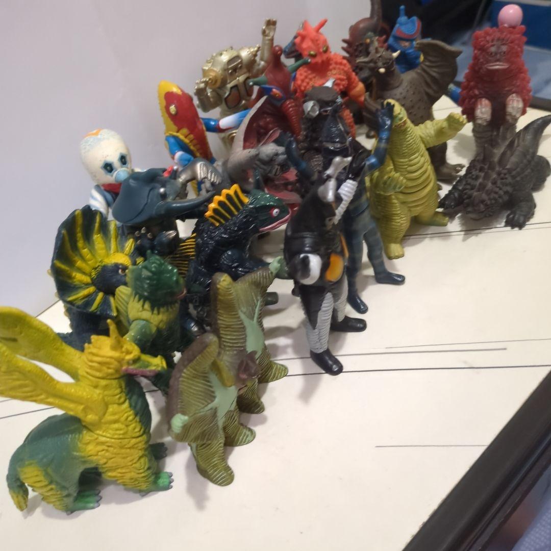 ウルトラマンソフビ道 シリーズ 怪獣ミニフィギュアセット 21体