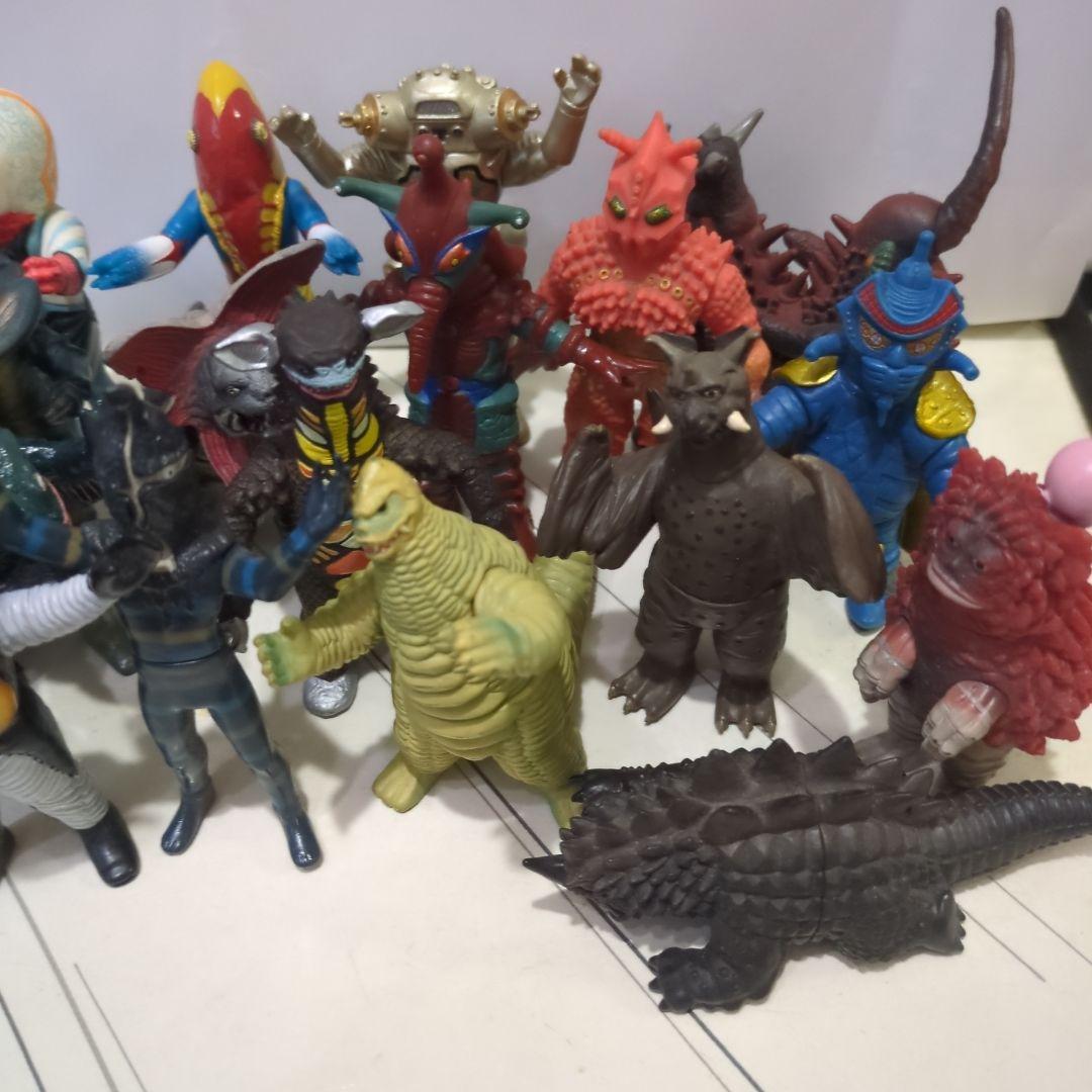 ウルトラマンソフビ道 シリーズ 怪獣ミニフィギュアセット 21体