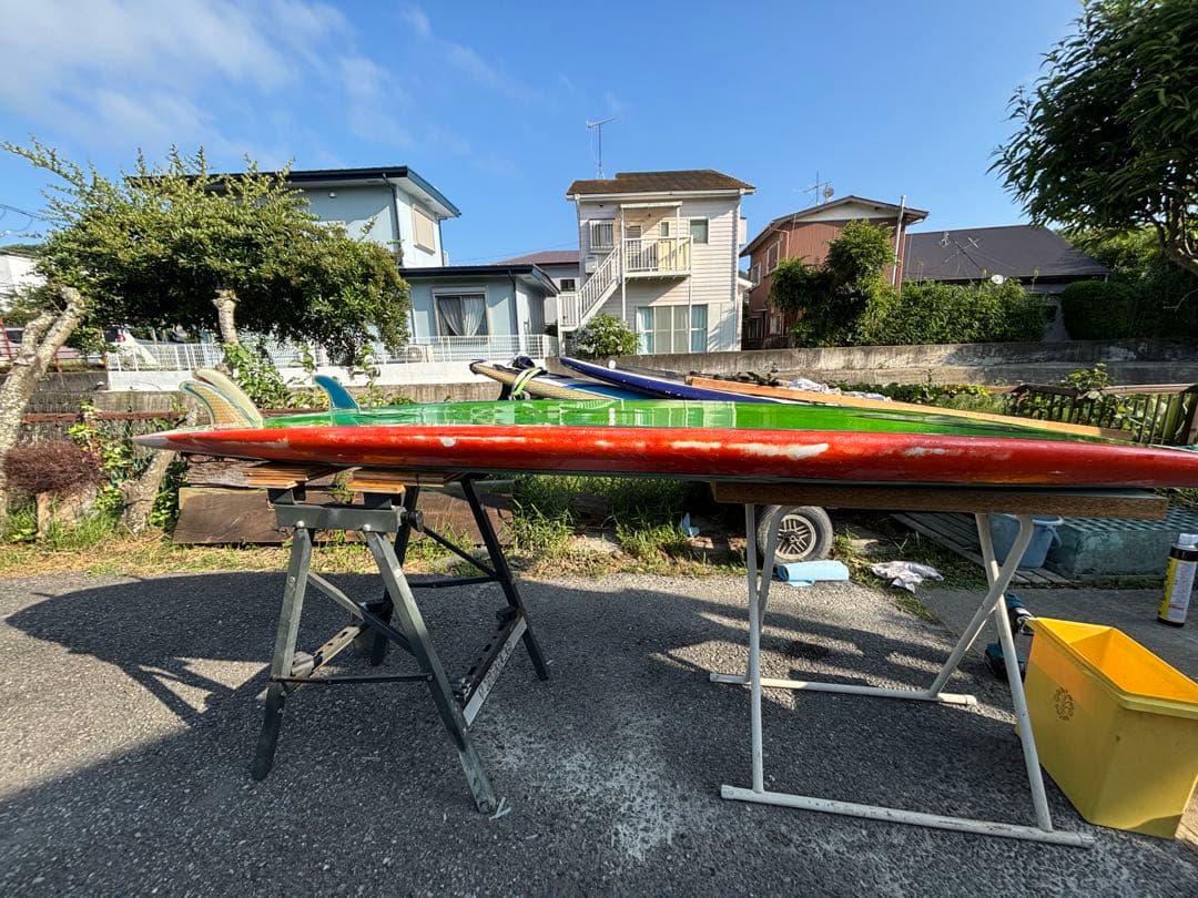 Mark Richards C4 Waterman Signatureリペアー中