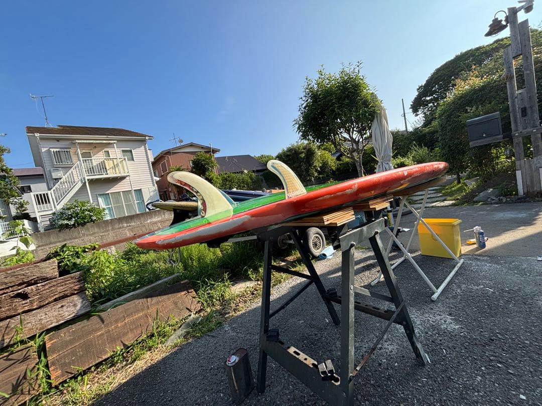 Mark Richards C4 Waterman Signatureリペアー中