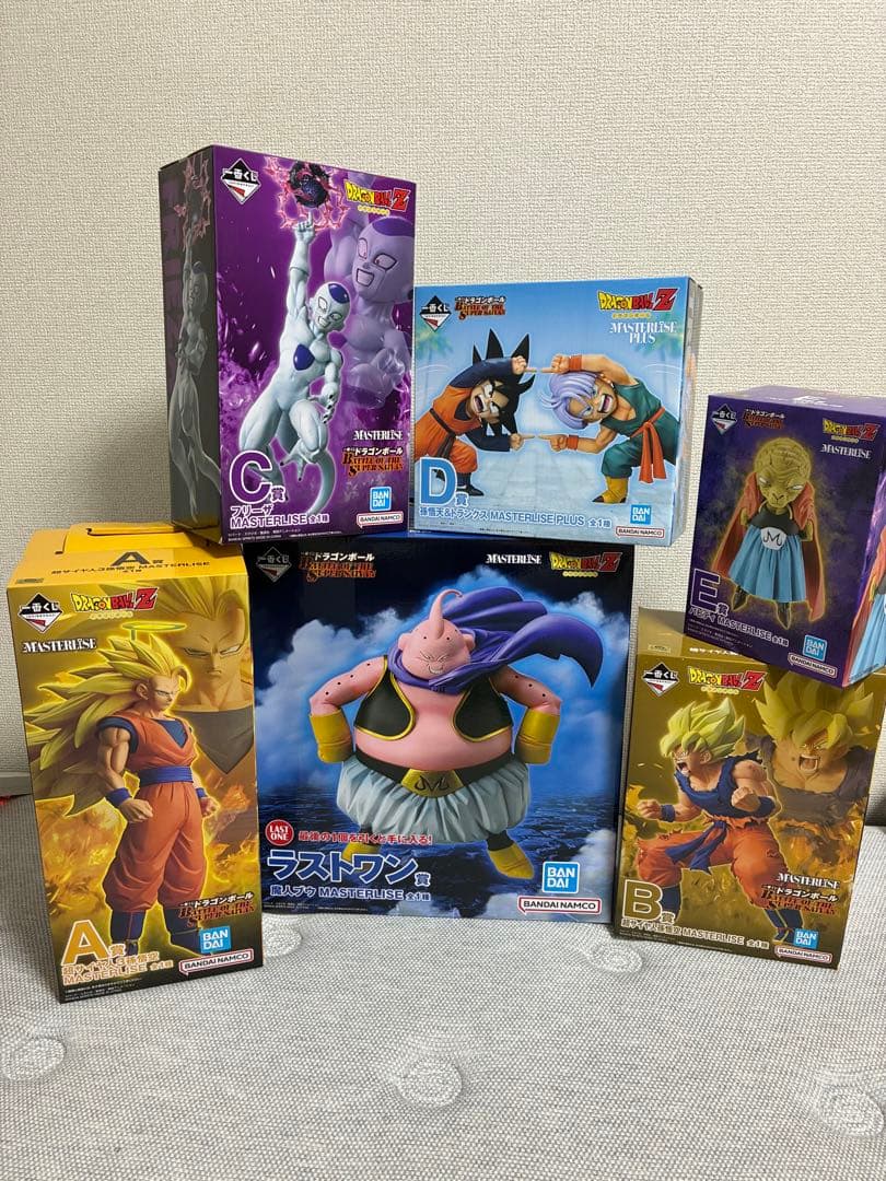 ドラゴンボール　一番くじ　フィギュア　コンプリート