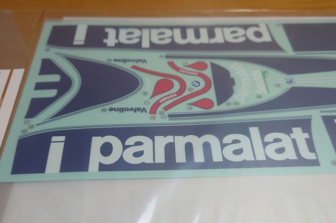 タミヤ限定リミテッドエディションアイテム　ブラバムBT50 ステッカーセット新品